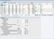 Vue de la boîte de dialogue de saisie pour le calcul non linéaire des éléments structurels par surface