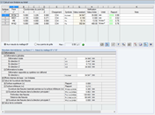 Capture d’écran de la boîte de dialogue pour le contrôle des calculs globaux non linéaires