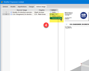 Synchronisation des images lors d’une impression multiple|Options de vérification et de modification