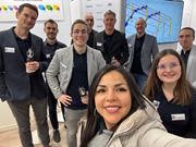 L’équipe Dlubal célèbre la fin du salon BAU 2025 à Munich