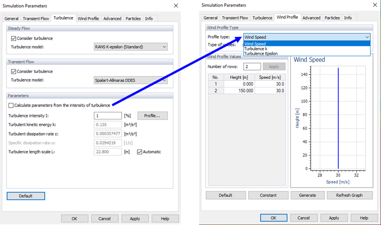 Configuration personnalisée du profil de turbulence | Module manuel RWIND