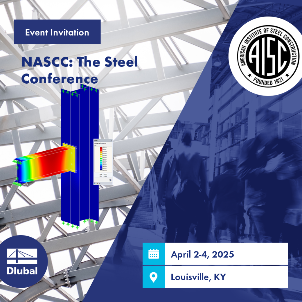 Invitation pour la conférence NASCC Steel du 2 au 4 avril 2025