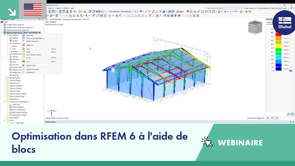 Webinar announcement for optimizing block‐based modeling in engineering software.