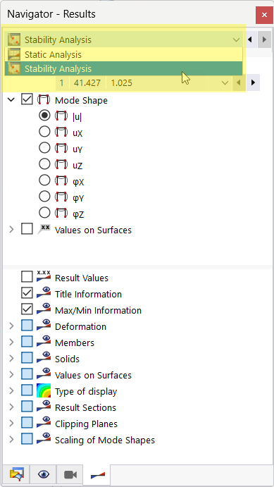 Mode de flambement d’un porte-à-faux pour l’analyse de stabilité structurale