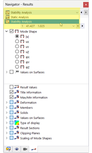 Mode de flambement d’un porte-à-faux pour l’analyse de stabilité structurale