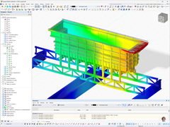 Analyse de déformation globale d’un réservoir en acier dans RFEM 6
