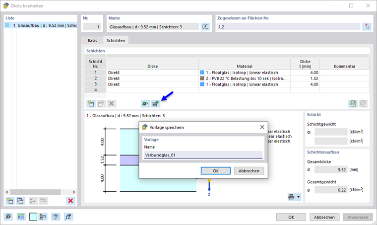 Enregistrer comme modèle de couches