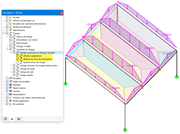 Afficher séparément les charges de barre générées et les aires de distribution