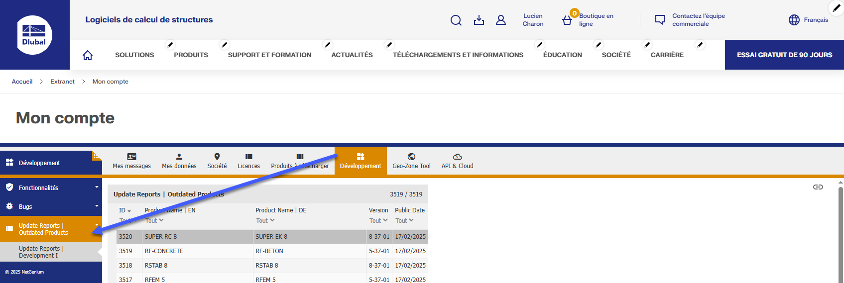 Le rapport de mise à jour de l’intégration CAO présente de nouvelles fonctionnalités et améliorations du logiciel.