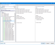 Le gestionnaire des tableaux de résultats affiche les détails des résultats obtenus grâce à des méthodes de calcul incrémentielles dans les logiciels Dlubal.