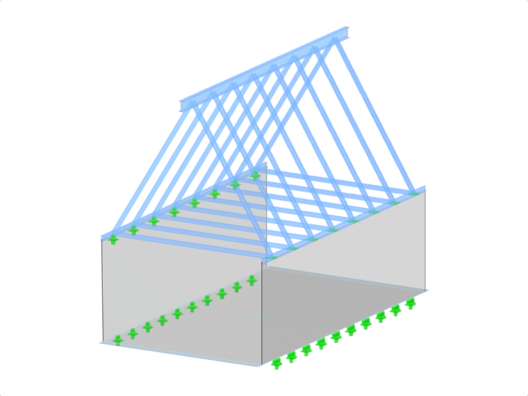 Structural project showcasing BIM capabilities for sustainable material assessment.