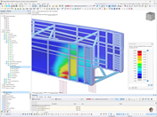 Translateur de lançage pour un pont autoroutier avec contraintes non linéaires.