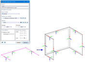 Extruder les lignes en surfaces avec résultat