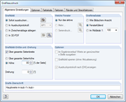 Paramètres graphiques pour ajuster les options d’impression générale dans RFEM 5