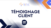 Entretien client avec SPIC SA sur l'utilisation d'un logiciel technique pour leurs installations.