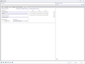 Interface des paramètres d’analyse des flèches pour la vérification du verre dans RFEM 6, avec différents paramètres ajustables.