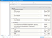 Paramètres de norme pour la vérification de la résistance au feu