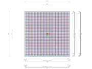 VE 1035 | Disposition des armatures de plaque
