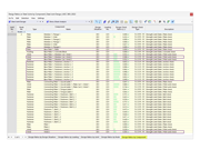 Ratios de vérification pour une assemblage de plaque d’assise en traction et cisaillement selon l’AISC dans RFEM 6, illustrant les composantes de l’analyse et leurs calculs.