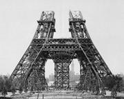 Assemblage pylône de soutènement Tour Eiffel 1888
