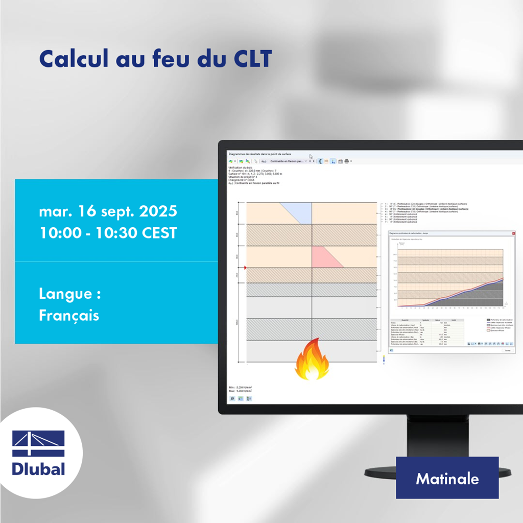 Calcul au feu du CLT