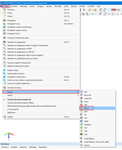 Exportation vers le format DXF2 de géométries déformées