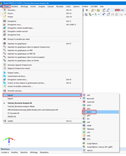 Exportation vers le format DXF2 de géométries déformées