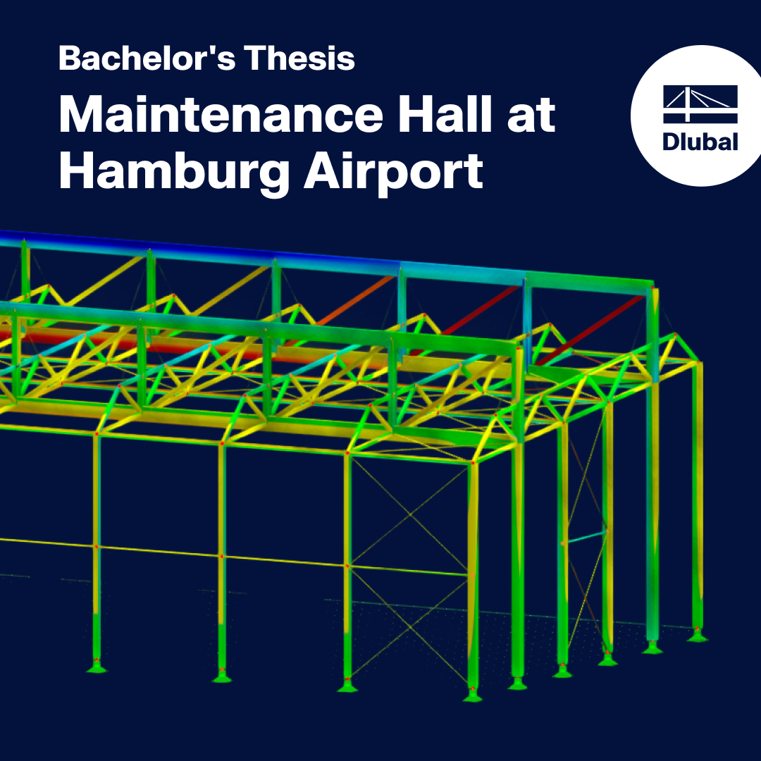 Mémoire de fin d’études | Analyse et vérification de la structure d’une halle de maintenance à l’aéroport de Hambourg