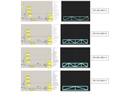Poutres treillis optimisées avec Grasshopper et RFEM pour des performances structurelles améliorées.