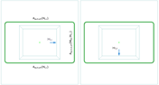 Modélisation structurelle 3D : Analyse des armatures en direction y avec vue détaillée des éléments.