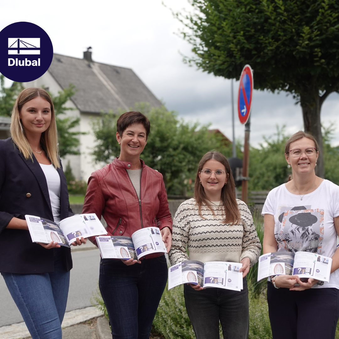 Notre équipe avec Mme Brauer