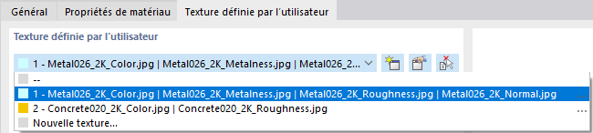 Assigner une texture