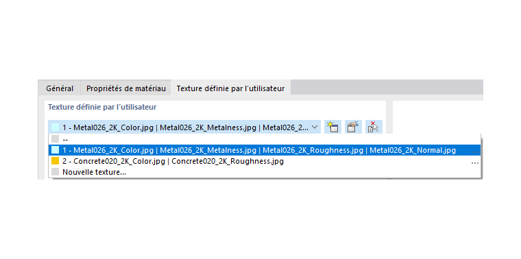 Assigner une texture