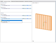 Définir des sections différentes pour les montants