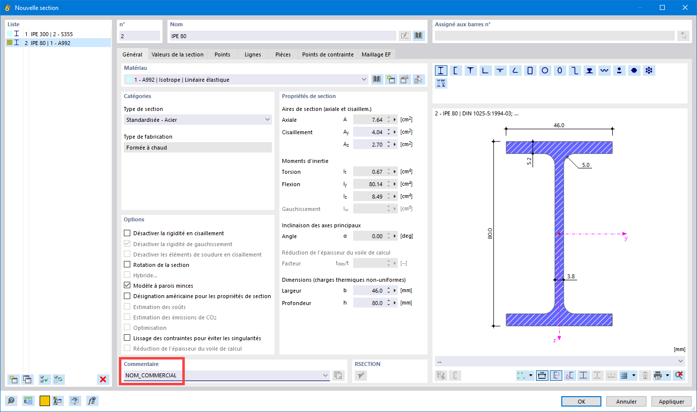 Nom défini par l’utilisateur