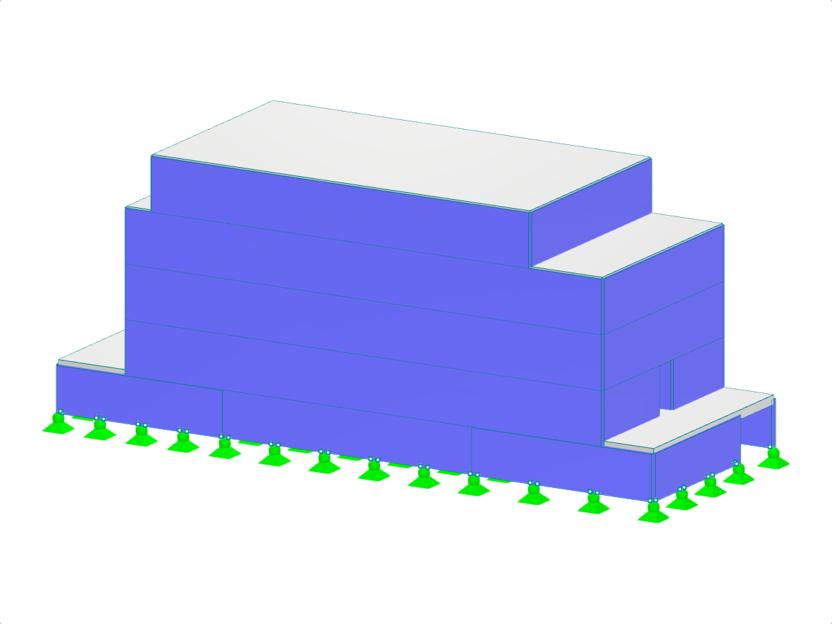 Effet du mouvement du sol sur les murs porteurs HCB et les dalles en béton armé évalué dans une étude de déformation.