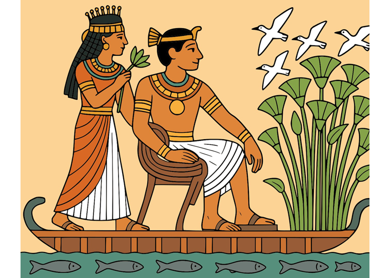 L’agriculture et la subsistance de l’Égypte dépendent étroitement du Nil.