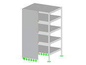 Modèle 005951 | Bâtiment à étage en béton armé
