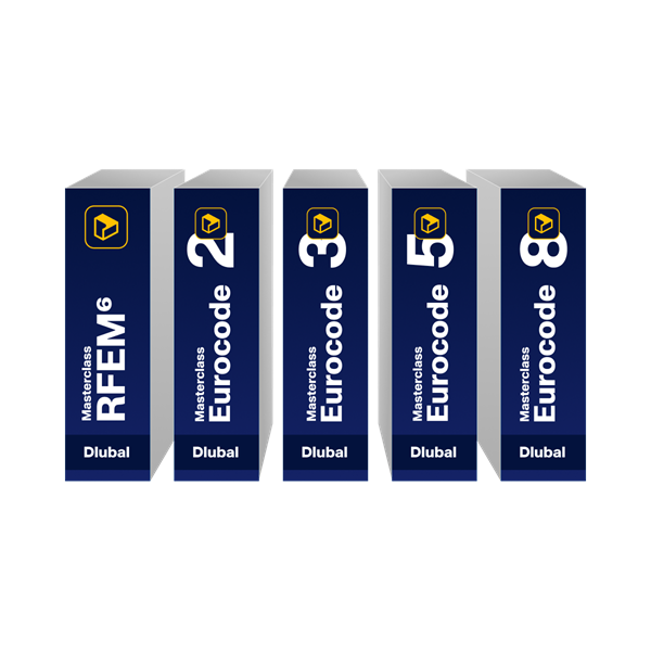 Package de formation en ligne pour la Cyber Week | Contenu de formation Eurocode 2, Eurocode 3, Eurocode 5 et RFEM 6