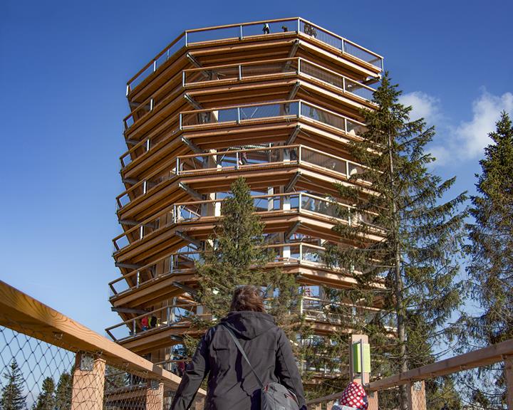 Tour panoramique Bachledka en Slovaquie