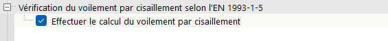 Vérification du voilement par cisaillement selon l’EN 1993