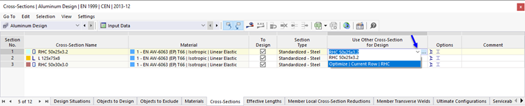 Optimiser la section