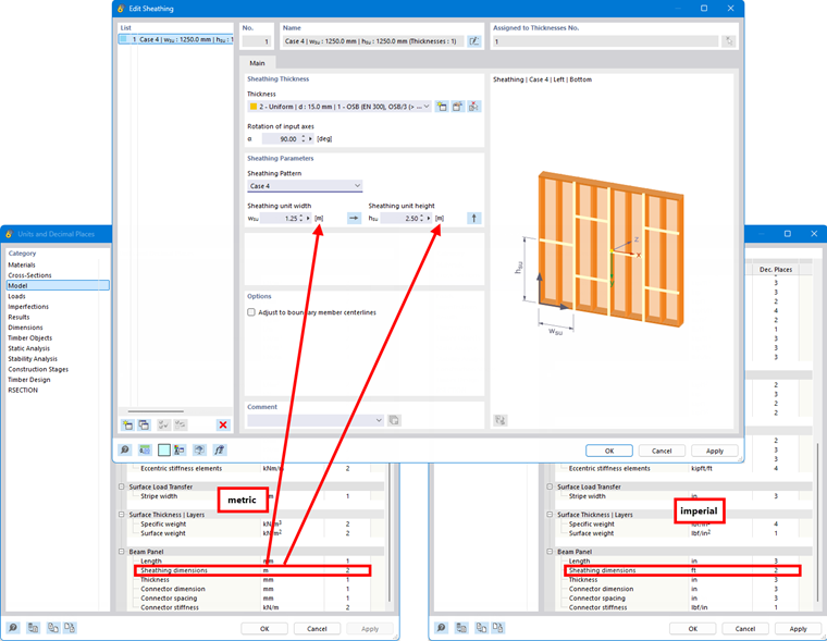 Connexion d’un nouvel appareil aux dimensions d’un élément de coque structurelle en cours d’analyse