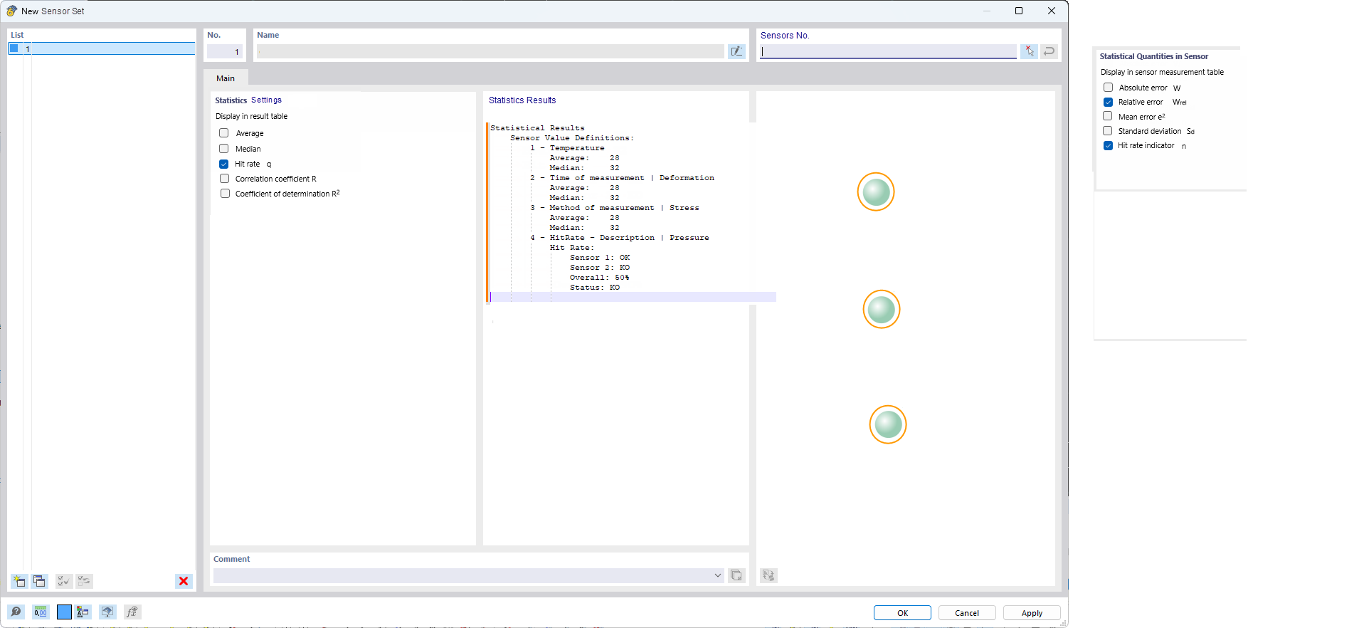 Nouvel ensemble de capteurs