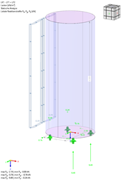 Stabilité au renversement des cylindres circulaires dans RFEM 6