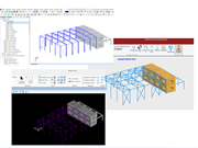 Exportation vers STAAD.Pro et affichage dans Bentley View