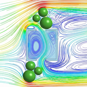 Visualisation des flux d’air autour des bâtiments avec le logiciel CFD pour créer des diagrammes de ventilation clairs pour les architectes.