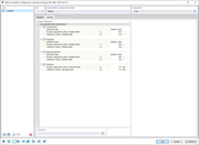 Boîte de dialogue « Modifier la configuration pour l’ELU », onglet « Surfaces »