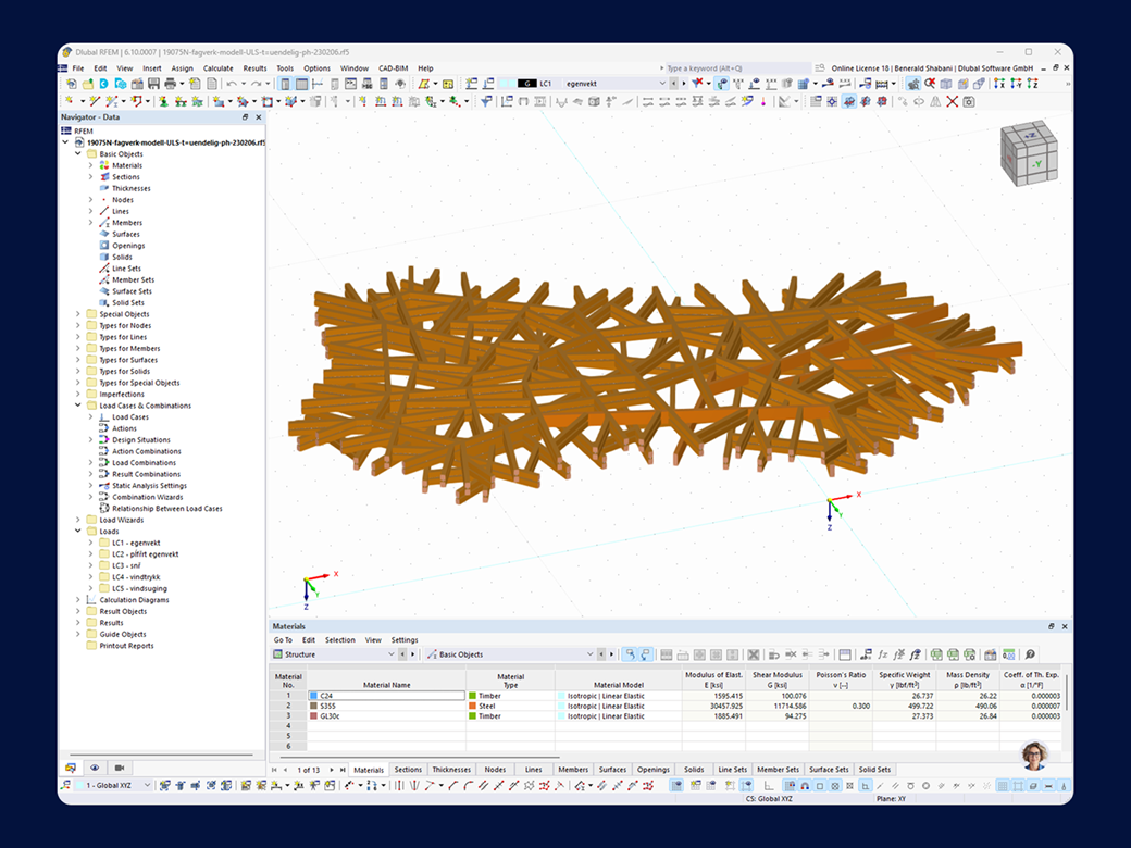 Vue détaillée d’une marquise moderne en bois, conçue pour une station-service.