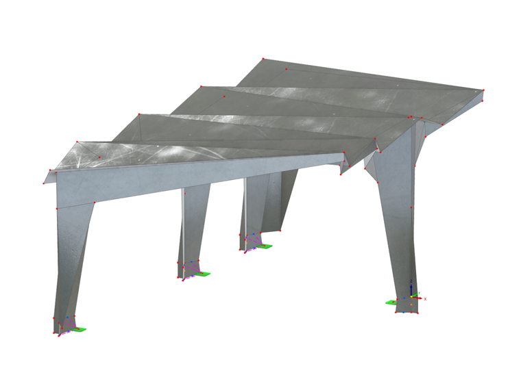 Vue détaillée d’un abribus en acier avec focus sur les éléments structurels et le design